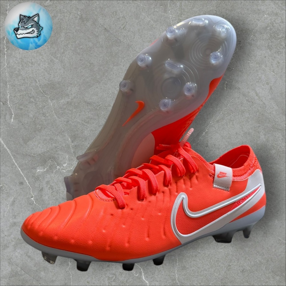 Nike Tiempo Legend 10 Elite FG Soccer Cleats Hot Lava Men's 5 DV4328-800